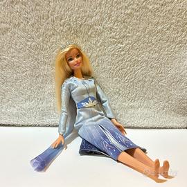Barbie Frozen regina dei ghiacci.