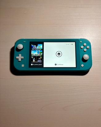 Switch Lite Verde Acqua - come nuova