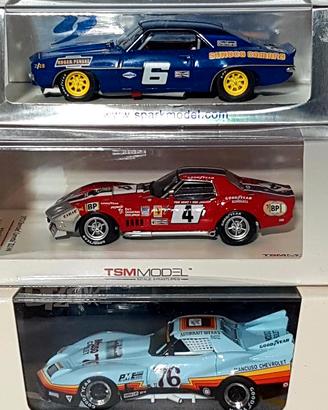 Corvette ZL1, Greenwood, Camaro Trans-Am 1969 1:43