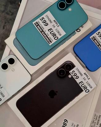 IPHONE 16 128GB mix colori