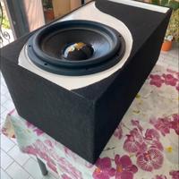 Subwoofer Bassface Indy S15/2 38 cm con box