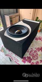 Subwoofer Bassface Indy S15/2 38 cm con box