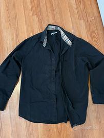 Camicia Burberry nera