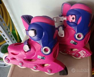 pattini decathlon 28-30 bambina regolabili