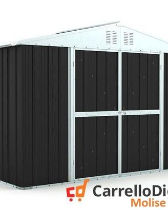 Box giardino lamiera zincata 327x155 nero