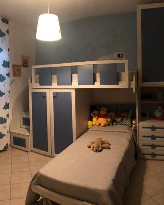 Camera da letto a ponte per bambini