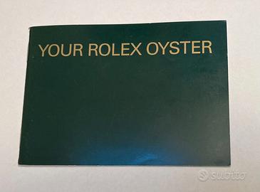 Rolex libretto Your Rolex Oyster 579.52 Eng-1.2003
