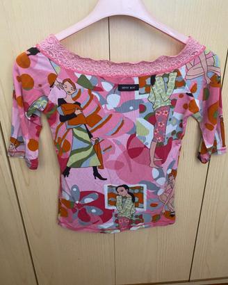 Maglietta DENNY ROSE in viscosa elasticizzata