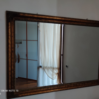 Specchio cornice in legno