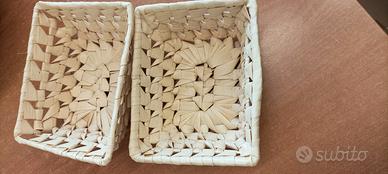 20 Cestino in paglia bagno