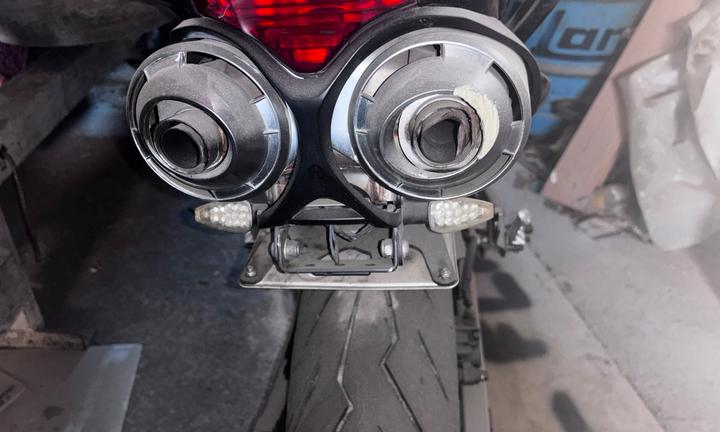 Yamaha fz6 incidentata