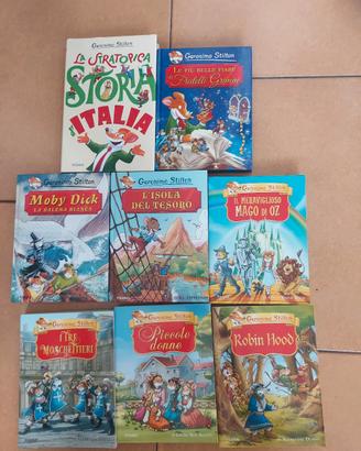 LOTTO STILTON CLASSICI + GRIMM E ITALIA