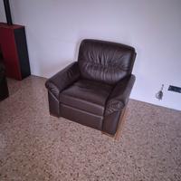 divano e poltrone in pelle