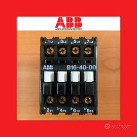 Contattore ABB da 7,5 kW a 4 Contatti Aperti 24Vac