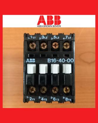 Contattore ABB da 7,5 kW a 4 Contatti Aperti 24Vac