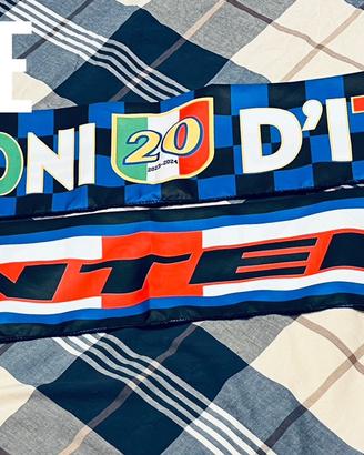 Sciarpa Inter Scudetto 2024 116x16 Cm