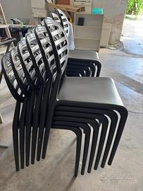 27 sedie SCAB antracite - desing made in italy