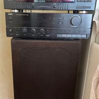 Impianto stereo hi-fi anni 80