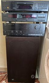 Impianto stereo hi-fi anni 80