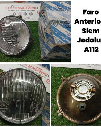 Faro anteriore Siem jodolux Autobianchi a112 e Aba
