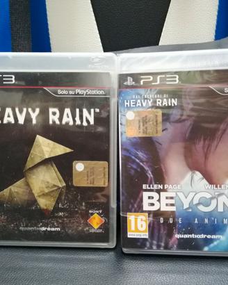 Heavy Rain e Beyond due anime PS3