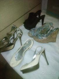 scarpe donna con tacco alto a spillo