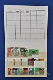 18 Francobolli Svizzera / Helvetia - Vari temi