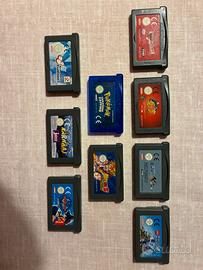 Lotto 9 giochi ORIGINALI Game Boy Advance