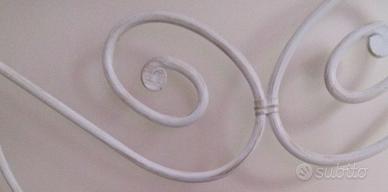 Testiera matrimoniale ferro battuto