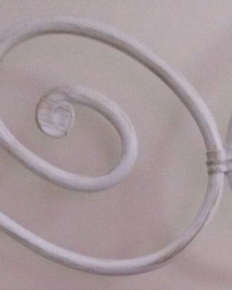 Testiera matrimoniale ferro battuto