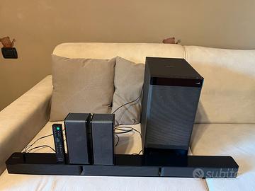 Sony HT-RT3 5.1 soundbar, subwoofer, 2 speaker