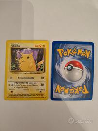 carta Pokemon Pikachu rara