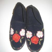 pantofole donna lana cotta tirolesi n. 38