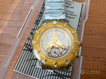 Orologio Swatch Crono argento/grigio