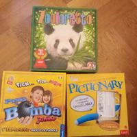 lotto di giochi in scatola 