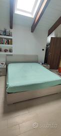 letto matrimoniale contenitore 