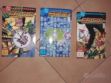 Crisis on infinite Earths Saga DC PlayPress n2-3-4