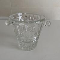 Secchiello porta ghiaccio in vetro