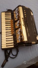 fisarmonica SCANDALLI 1957 polifonica 120 bassi