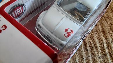 Fiat 500 Abarth  1:43 Burago  Italia Con Scatola S