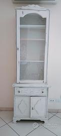 mobiletto vetrina shabby 