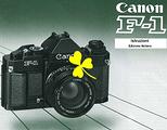 Manuale Istruzioni Canon F1 New