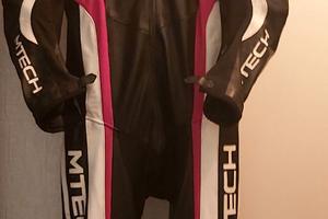 Tuta in pelle intera mtech tg 50