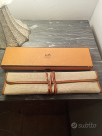 Hermes astuccio per orologio e controscatola