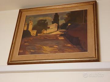 quadro artista sardo Libero Meledina 