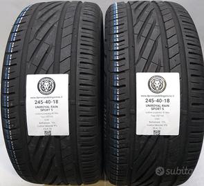 2 GOMME 245 40 18 UNIROYAL A61594