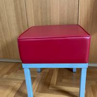 Sgabello imbottito x guardaroba negozi i b&b
