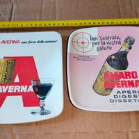 Coppia Rendiresto Vintage Pubblicitari Averna 