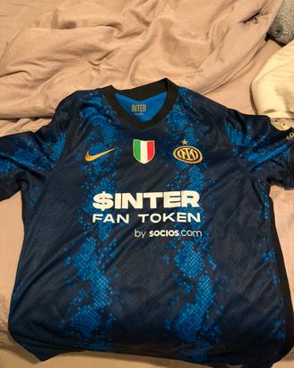 Maglietta inter stagione 2021/22 firmata nike L