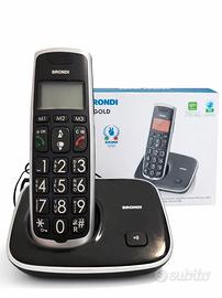 Telefono Cordless Brondi Bravo Gold – Tasti Grandi